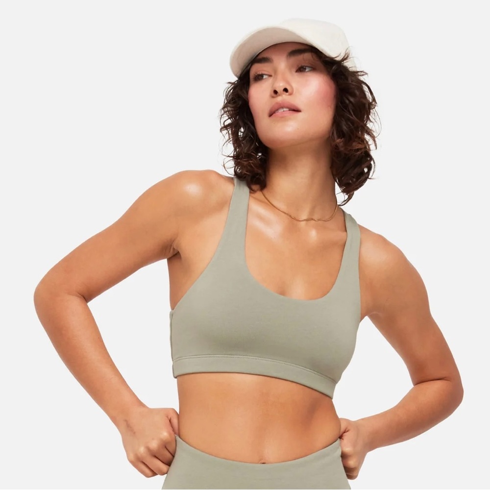 MATE the Label Sage Organic Stretch Sports Bra